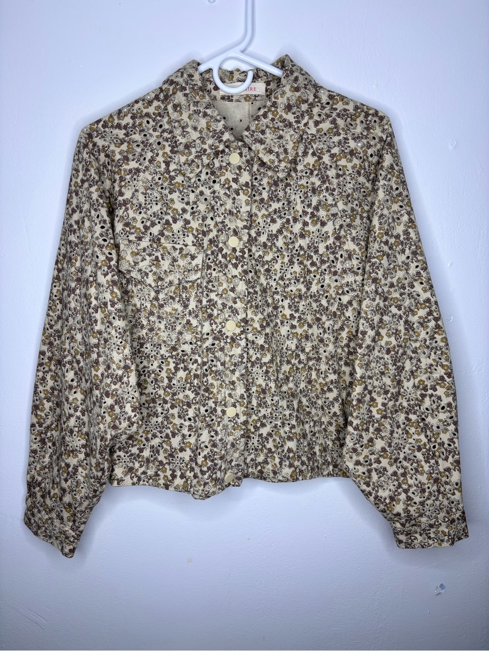 Solitaire Floral Denim Jacket